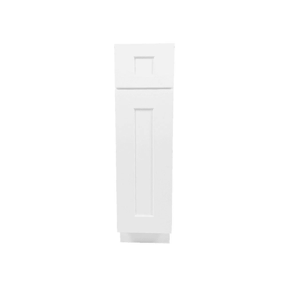 9" Base Cabinet — Front view