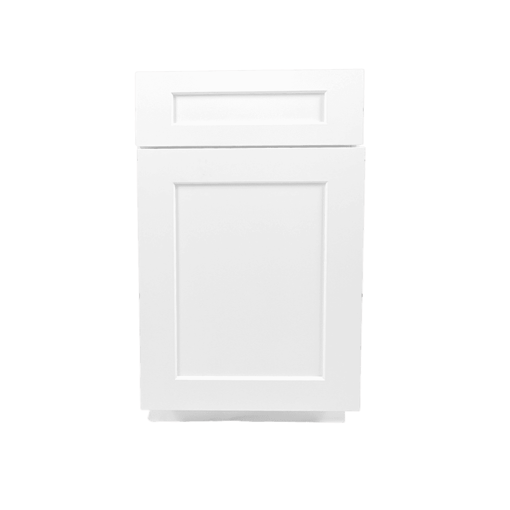 18" Waste Basket Base — Front view