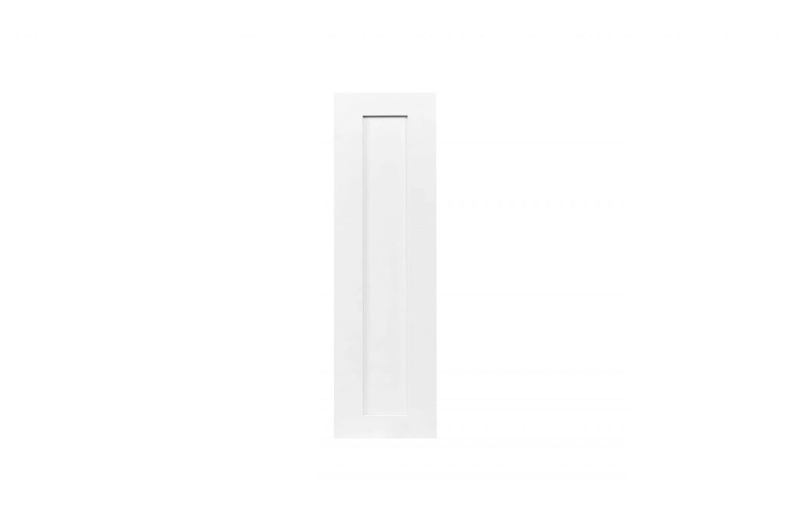 9" × 36" Wall Cabinet — Front view