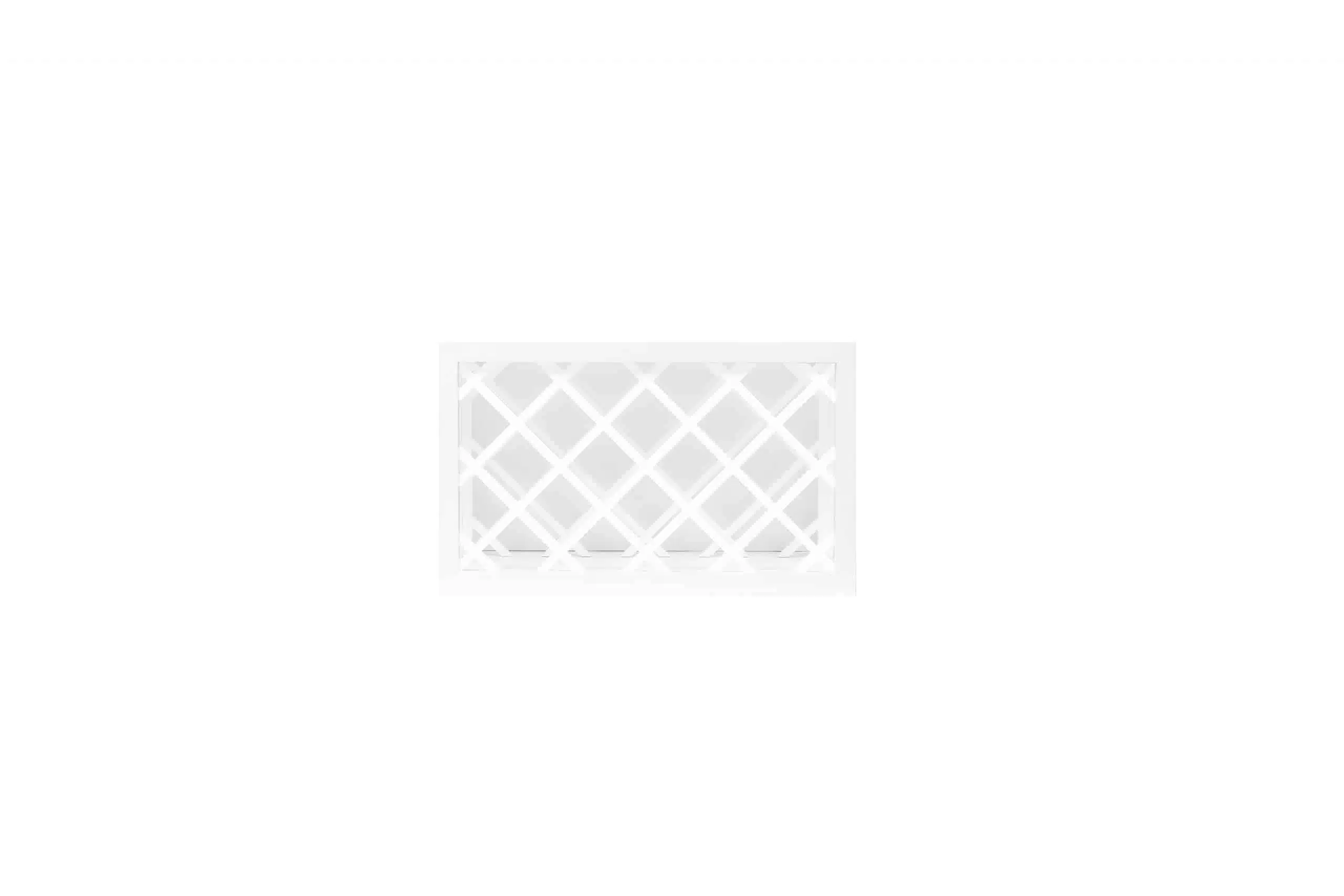 30" × 18" Glass Wine Rack Wall — Front view